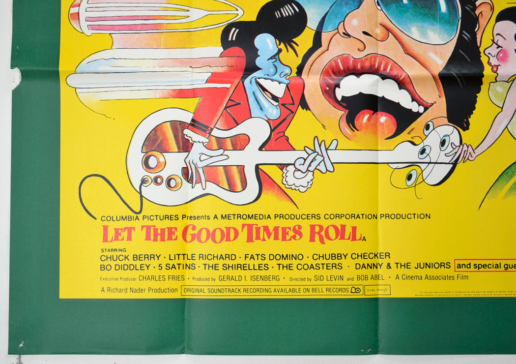 LET THE GOOD TIMES ROLL (Bottom Left) Cinema Quad Movie Poster 