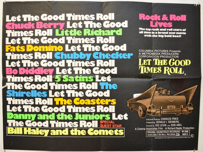 Let The Good Times Roll (Design 2)  Original Quad Poster - Film Poster - Movie Poster