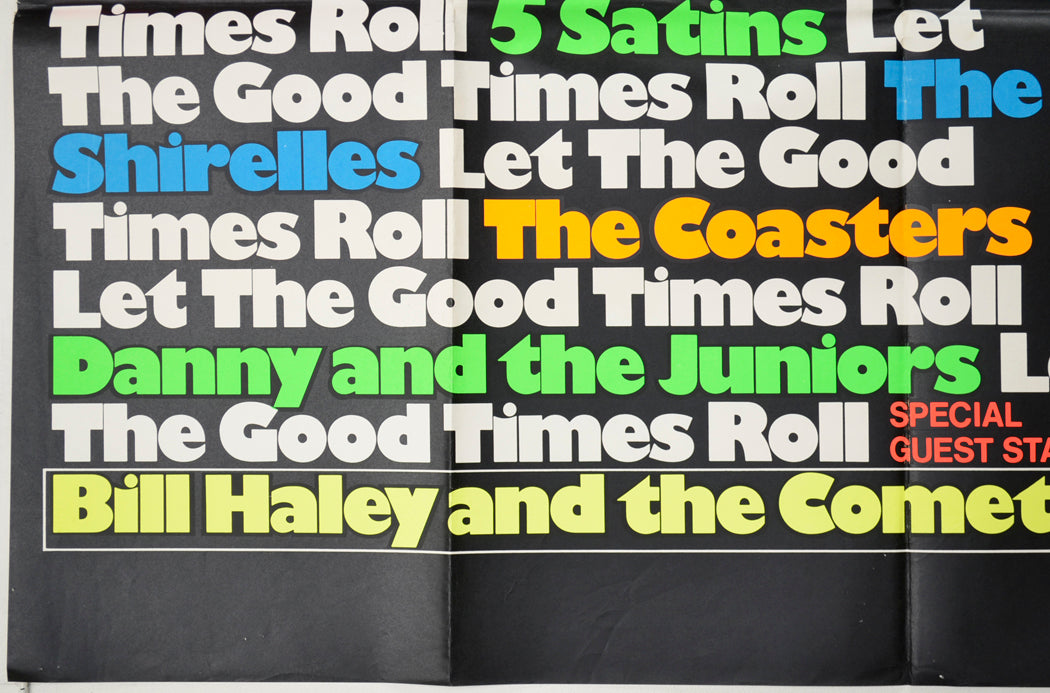 LET THE GOOD TIMES ROLL (Bottom Left) Cinema Quad Movie Poster 