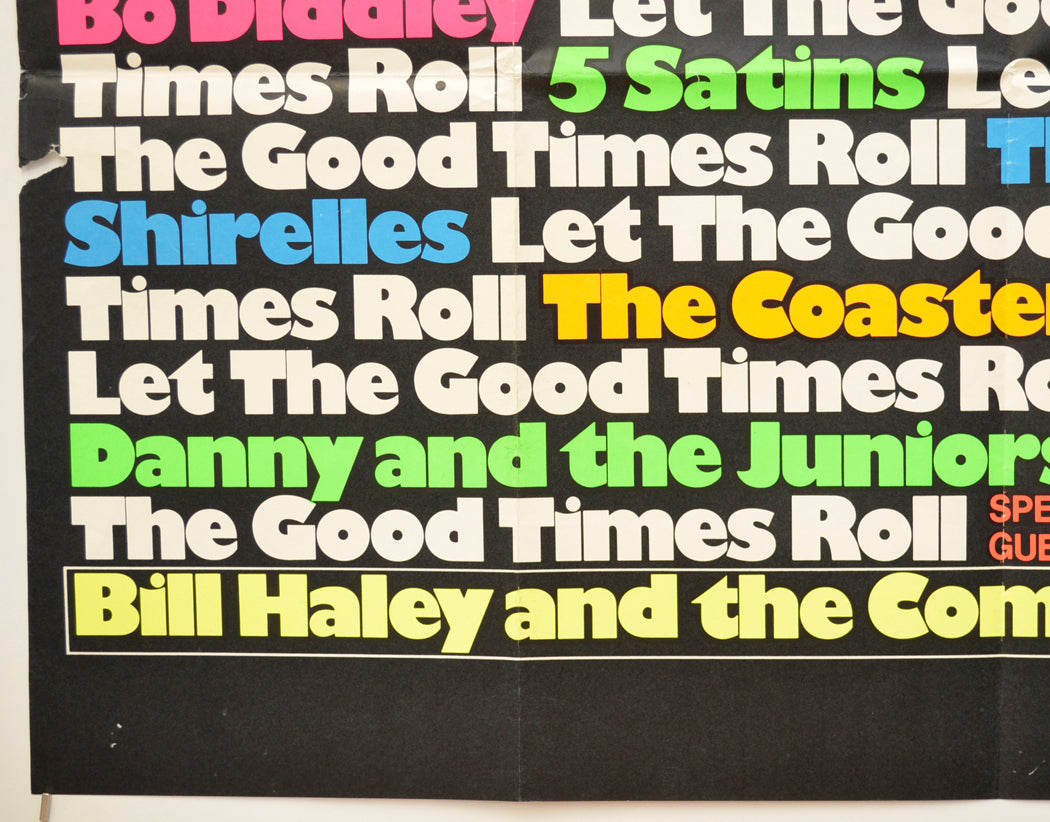 LET THE GOOD TIMES ROLL (Bottom Left) Cinema Quad Movie Poster 