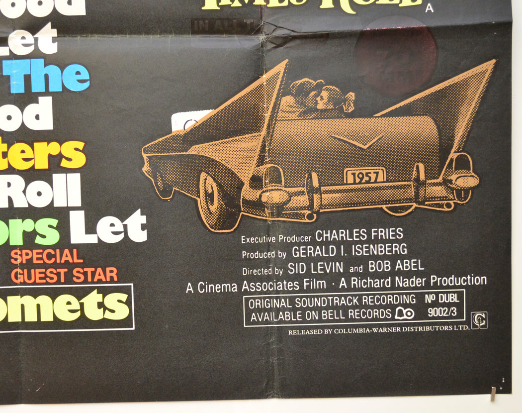 LET THE GOOD TIMES ROLL (Bottom Right) Cinema Quad Movie Poster 