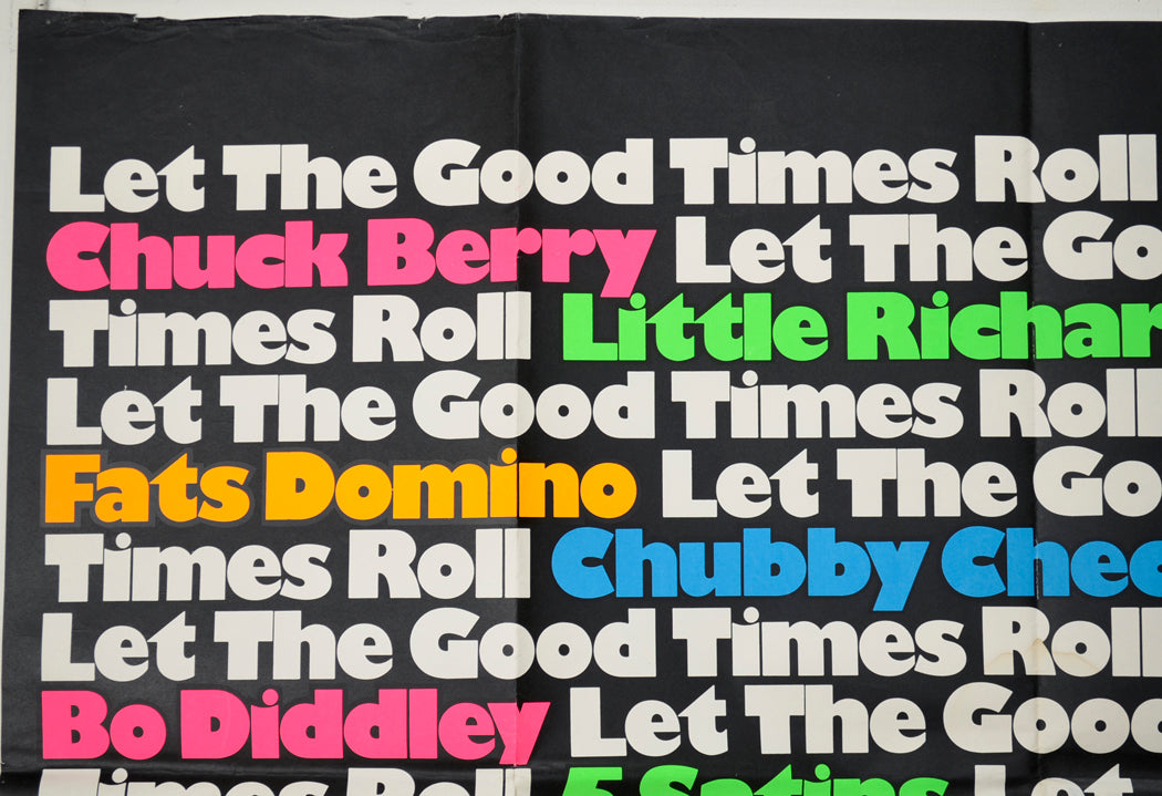 LET THE GOOD TIMES ROLL (Top Left) Cinema Quad Movie Poster 