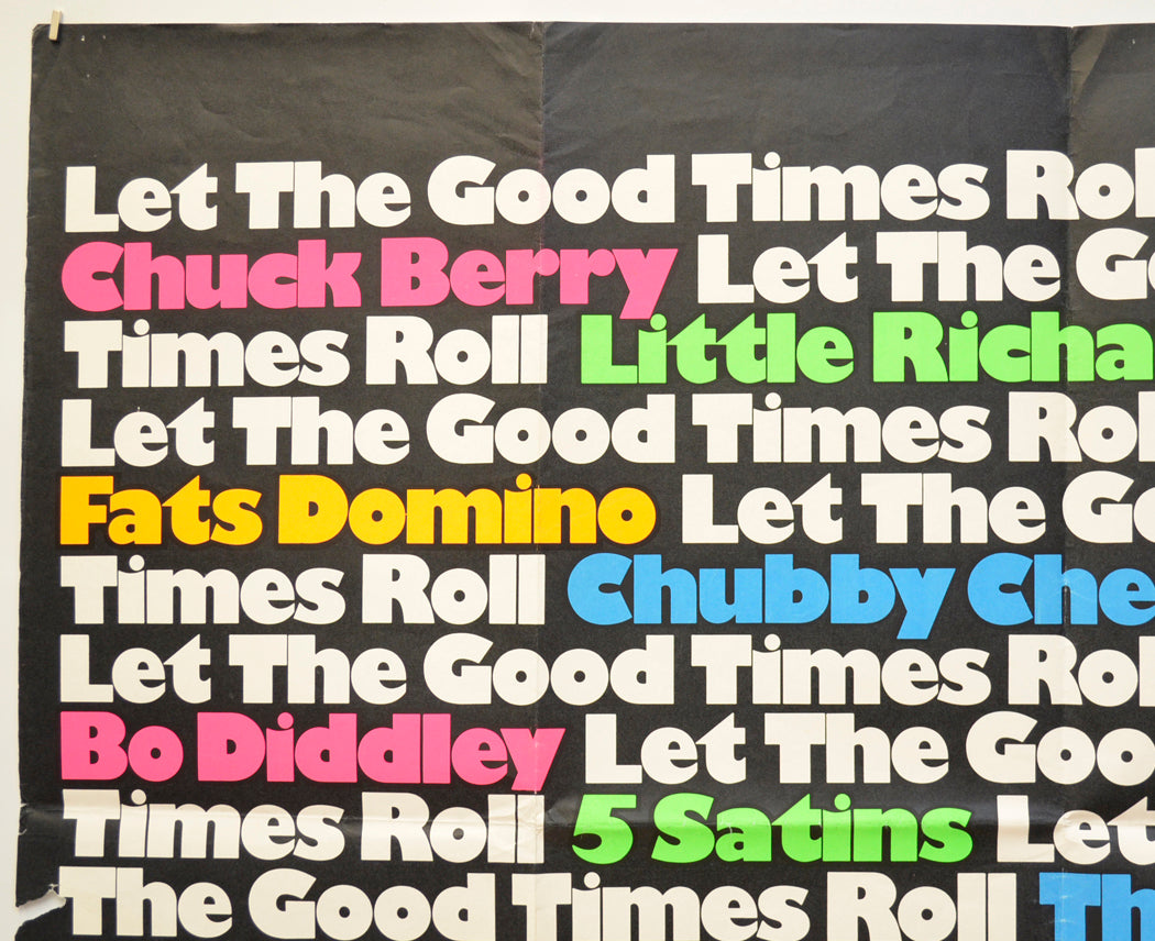 LET THE GOOD TIMES ROLL (Top Left) Cinema Quad Movie Poster 