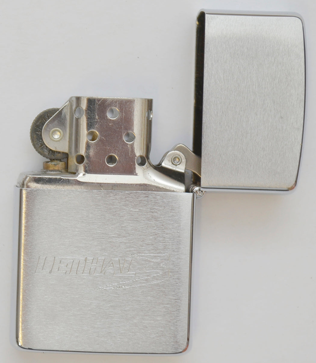 LETHAL WEAPON 3 - Promotional Zippo Lighter - OPEN 