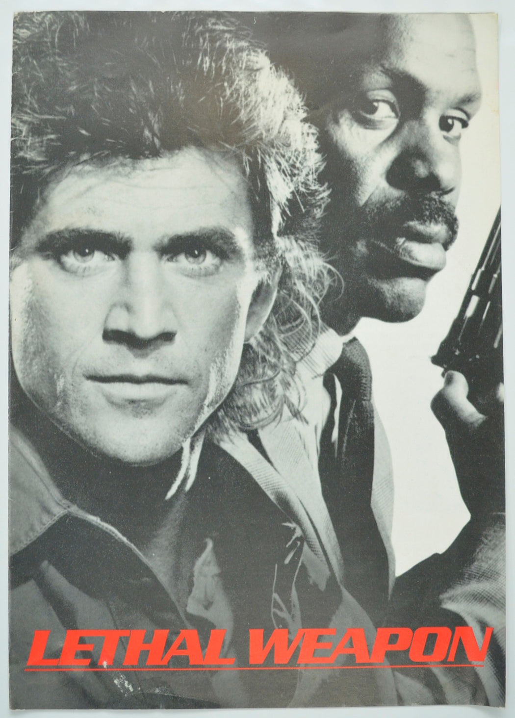 Lethal Weapon Original 4 Page Cinema Exhibitors Campaign Pressbook (UK)