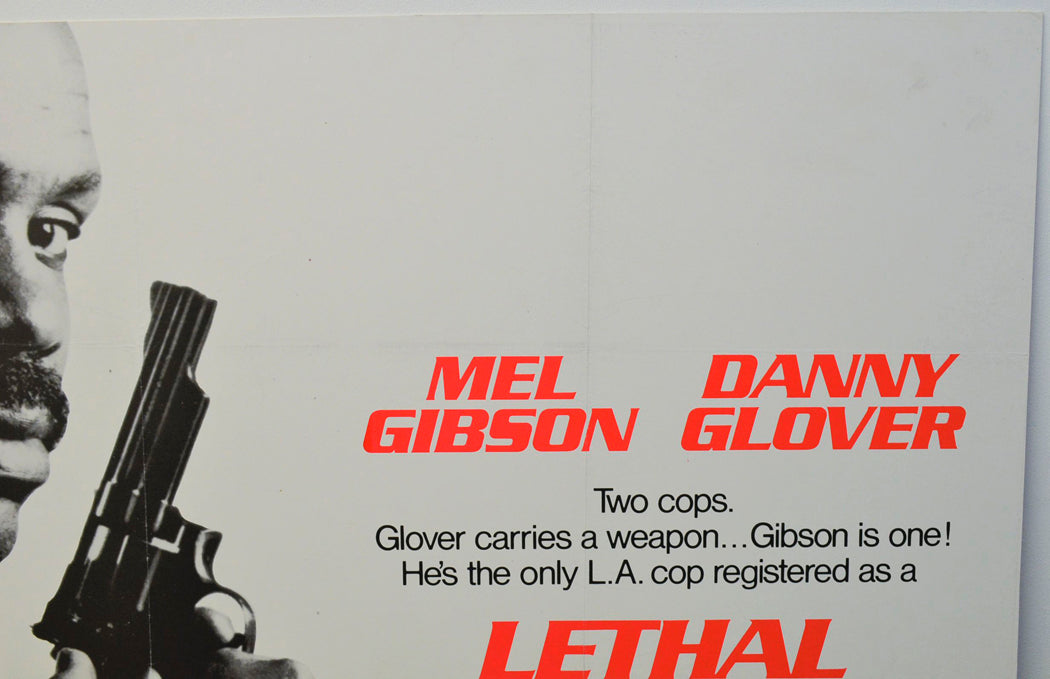 LETHAL WEAPON (Top Right) Cinema Quad Movie Poster 