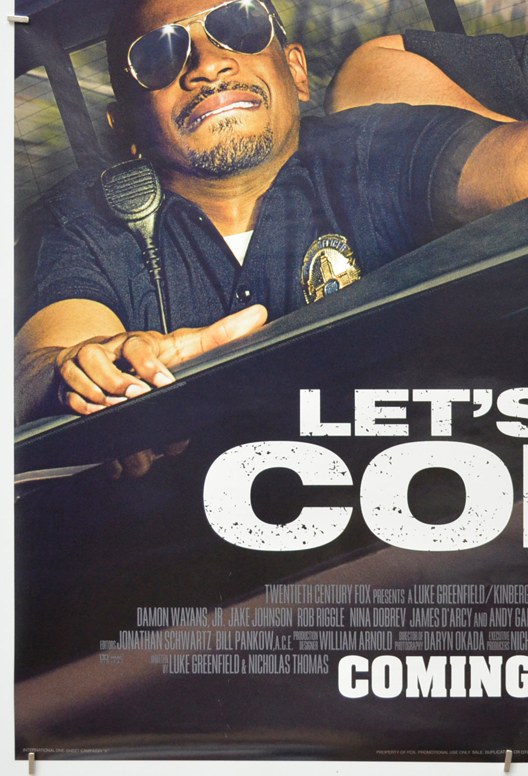 LET’S BE COPS (Bottom Left) Cinema One Sheet Movie Poster 