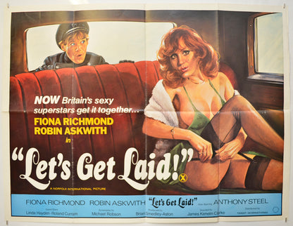 Let’s Get Laid Original Quad Poster - Film Poster - Movie Poster