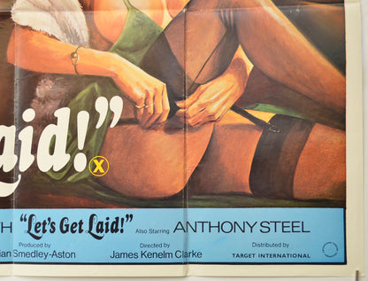 LET’S GET LAID (Bottom Right) Cinema Quad Movie Poster 