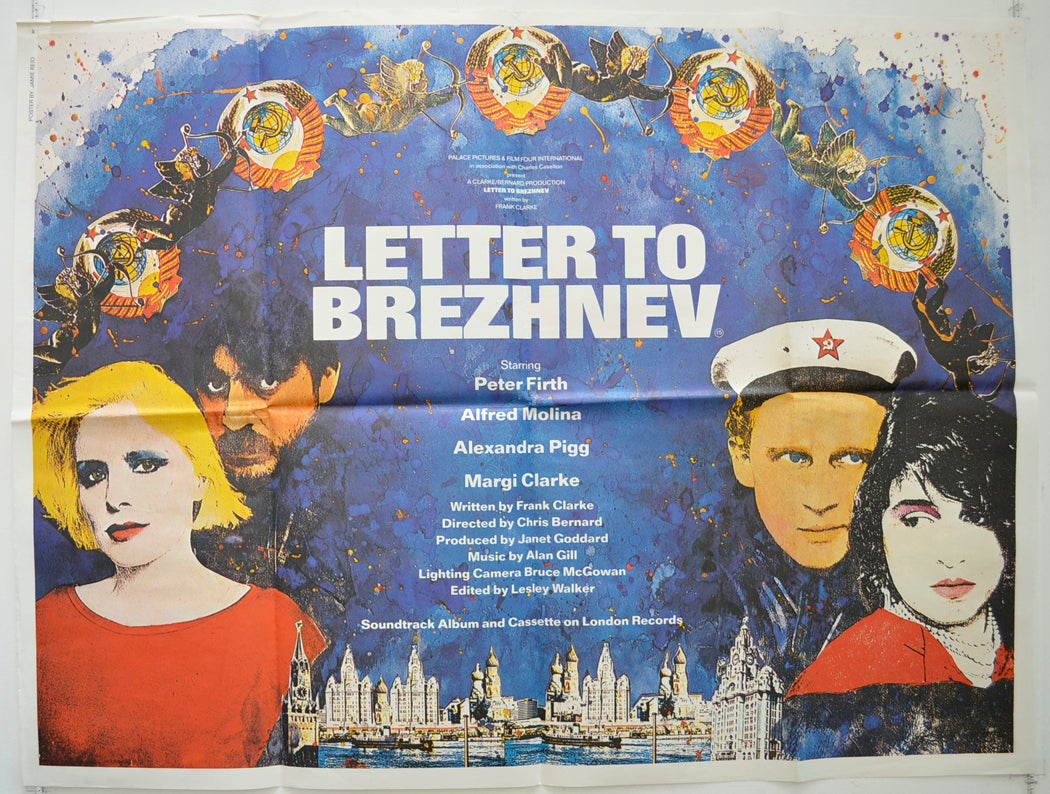 Letter To Brezhnev  Original British Quad Poster - Film Poster - Movie Poster 