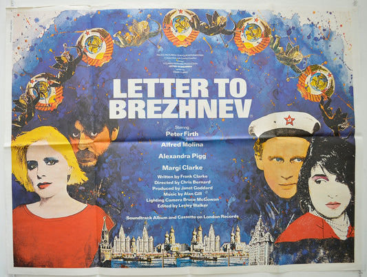 Letter To Brezhnev  Original British Quad Poster - Film Poster - Movie Poster 