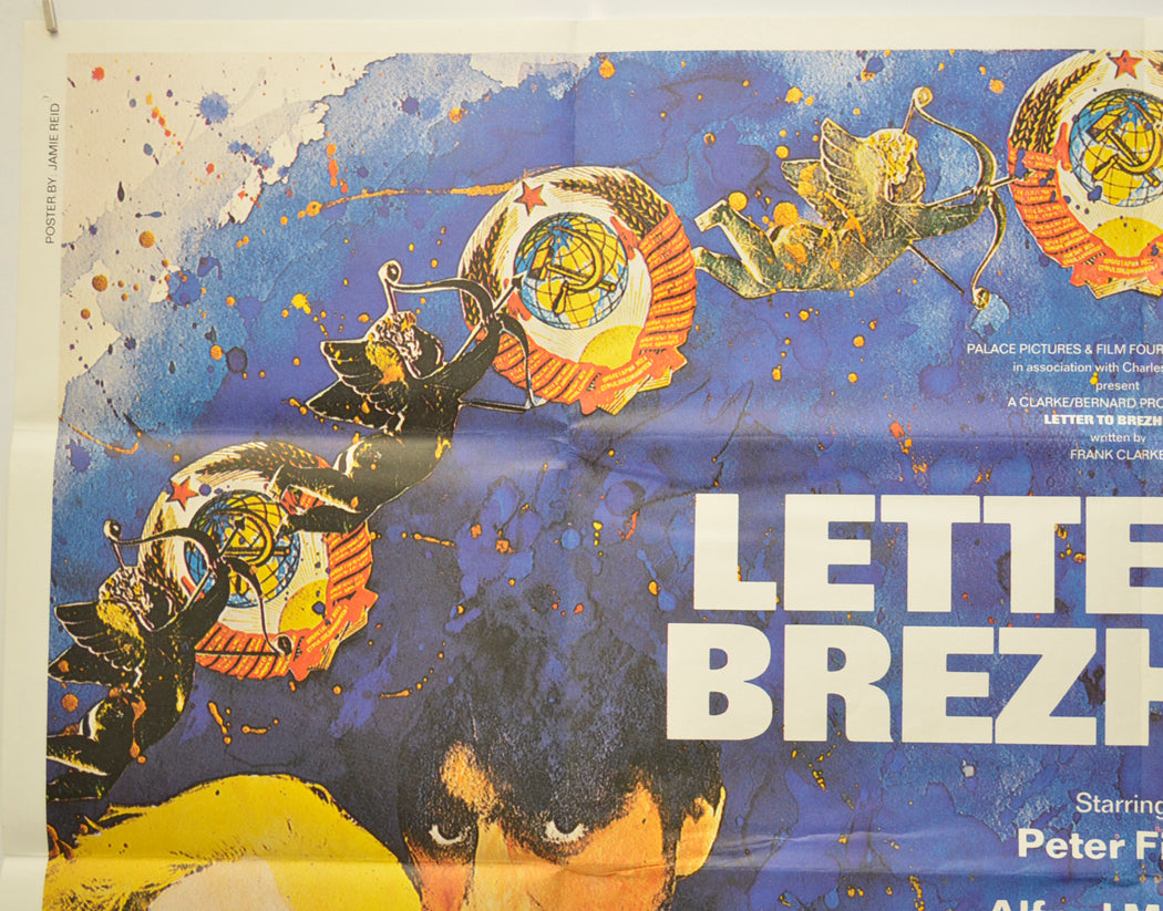 LETTER TO BREZHNEV (Top Left) Cinema Quad Movie Poster 