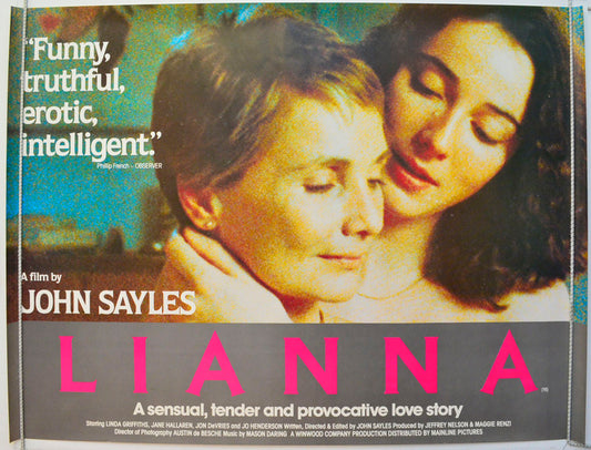 Lianna Original British Quad Poster - Film Poster - Movie Poster 