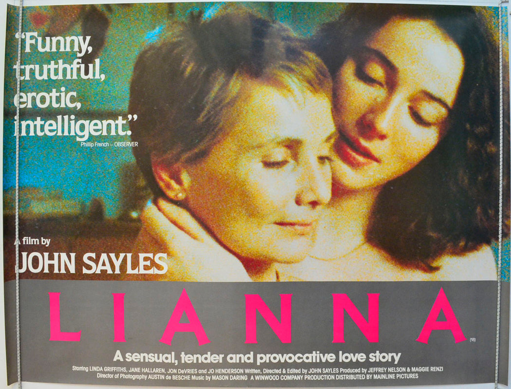 Lianna Original British Quad Poster - Film Poster - Movie Poster 