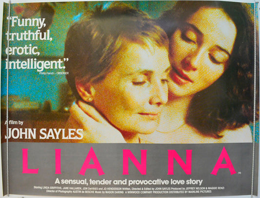 Lianna Original British Quad Poster - Film Poster - Movie Poster 