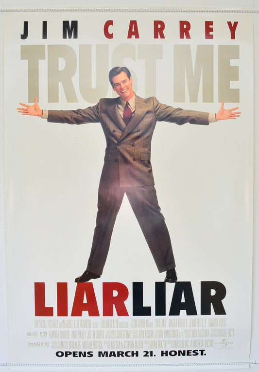 Liar Liar  Original One Sheet Poster - Film Poster - Movie Poster 