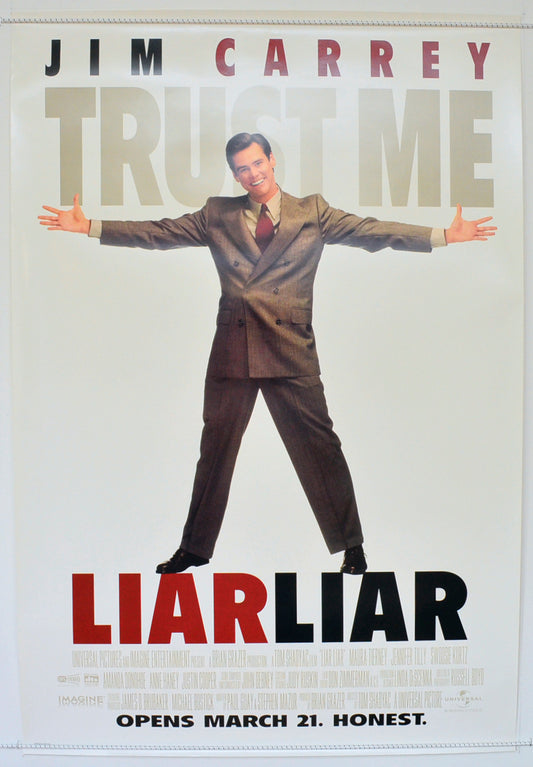 Liar Liar  Original One Sheet Poster - Film Poster - Movie Poster 