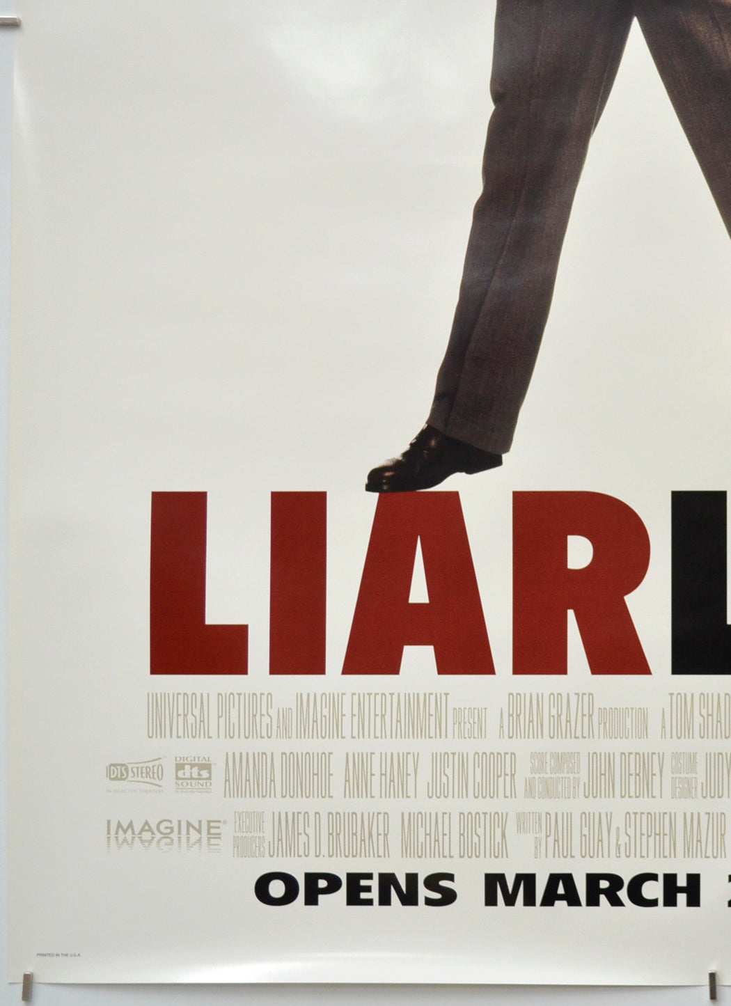 LIAR LIAR (Bottom Left) Cinema One Sheet Movie Poster 