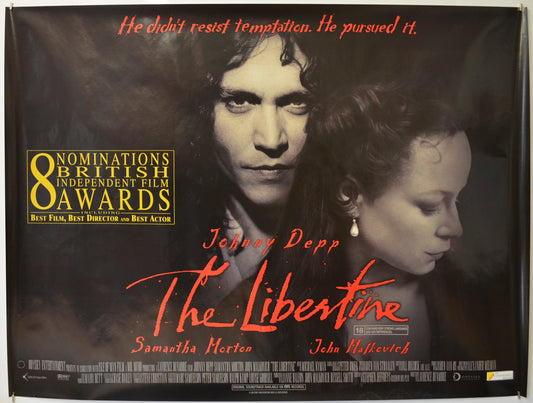 The Libertine Original Quad Poster - Film Poster - Movie Poster  