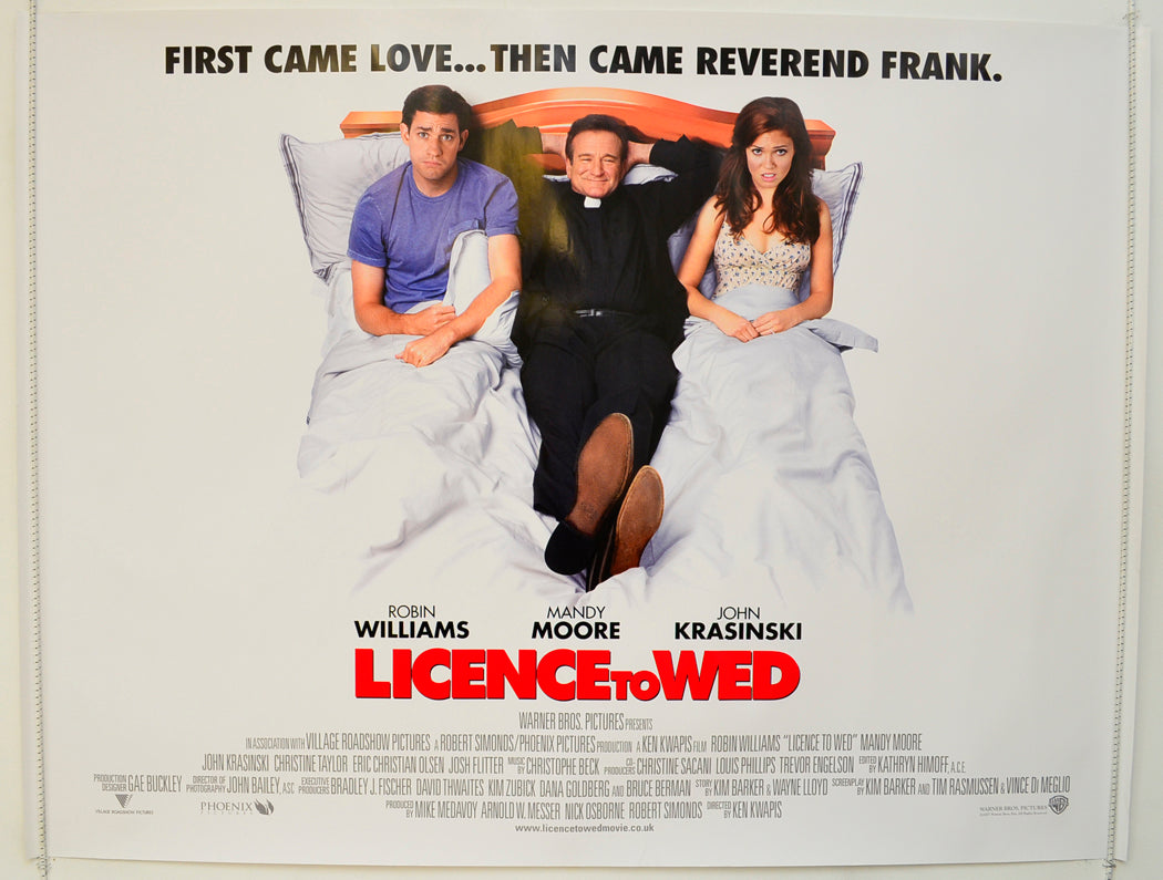 Licence To Wed  (a.k.a. License To Wed)   Original Quad Poster - Film Poster - Movie Poster  