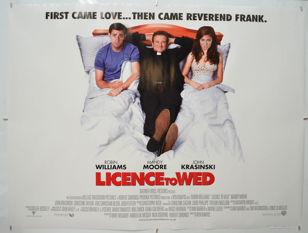 Licence To Wed  (a.k.a. License To Wed)  Original Quad Poster - Film Poster - Movie Poster