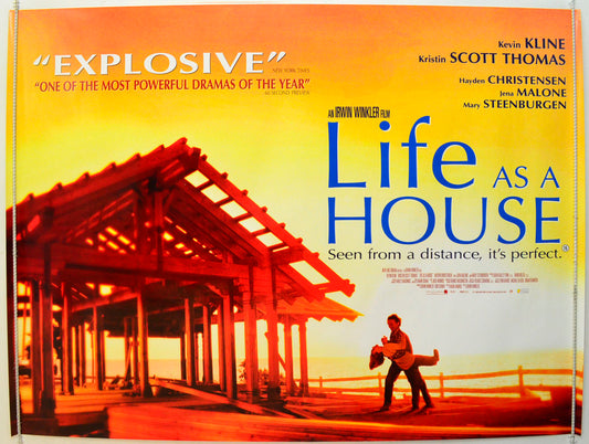 Life Is A House  Original British Quad Poster - Film Poster - Movie Poster