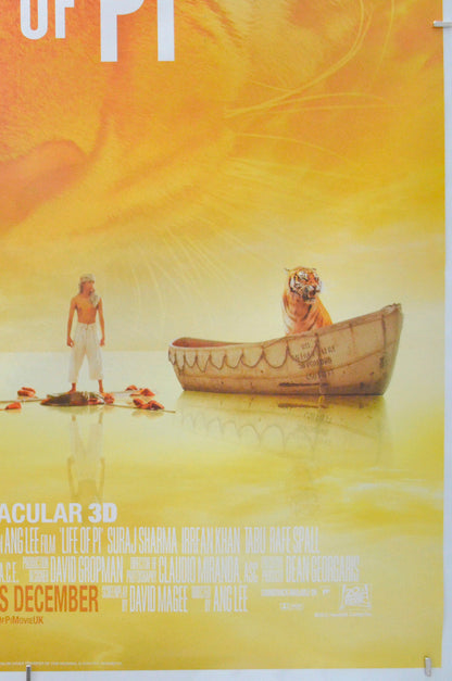 Life Of Pi (Bottom Right) Cinema One Sheet Movie Poster 