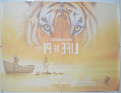 Life Of Pi (Back) Cinema Quad Movie Poster 
