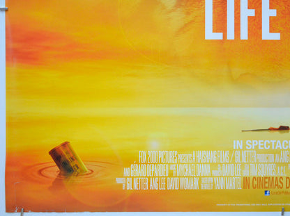 Life Of Pi (Bottom Left) Cinema Quad Movie Poster 