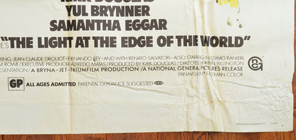 THE LIGHT AT THE EDGE OF THE WORLD – 3 Sheet Poster CREASE 