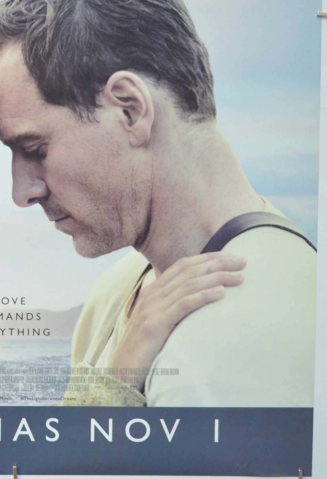 THE LIGHT BETWEEN OCEANS (Bottom Right) Cinema One Sheet Movie Poster 