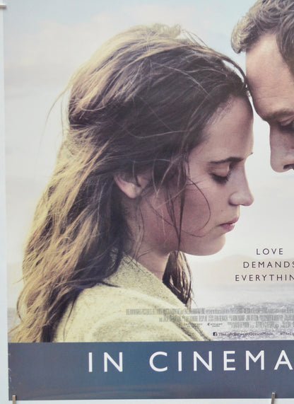 THE LIGHT BETWEEN OCEANS (Bottom Left) Cinema One Sheet Movie Poster 