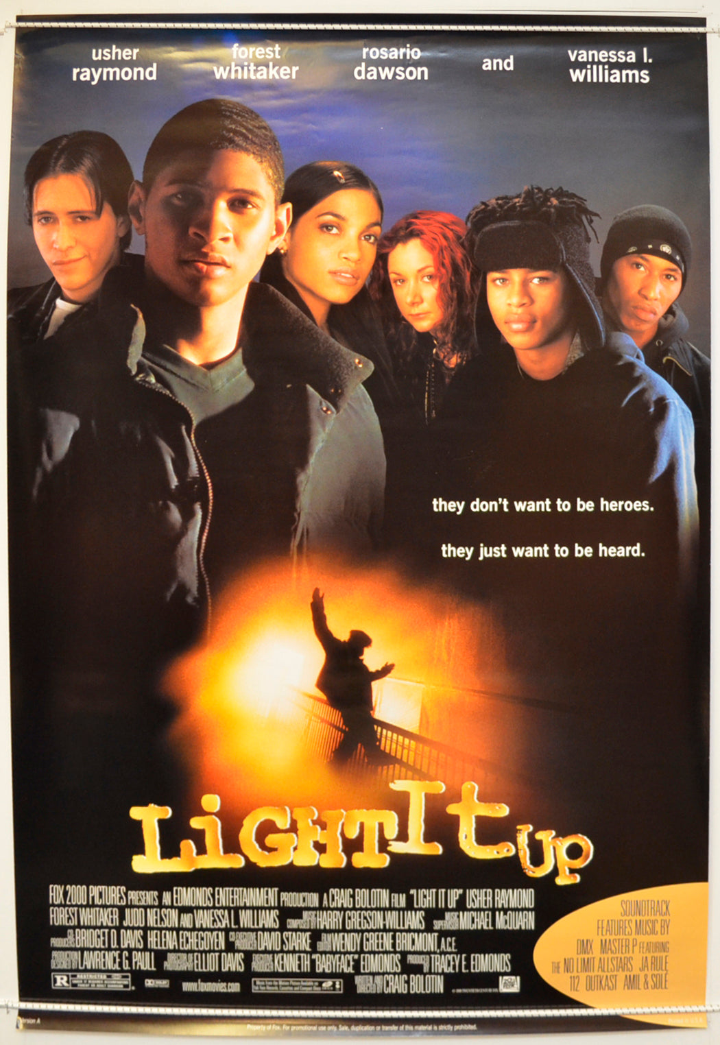 Light It Up  Original One Sheet Poster - Film Poster - Movie Poster 