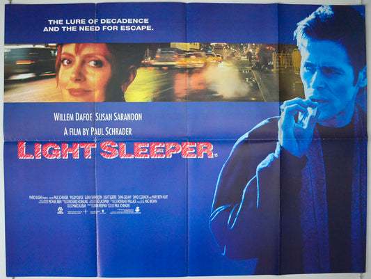 Light Sleeper Original British Quad Poster - Movie Poster