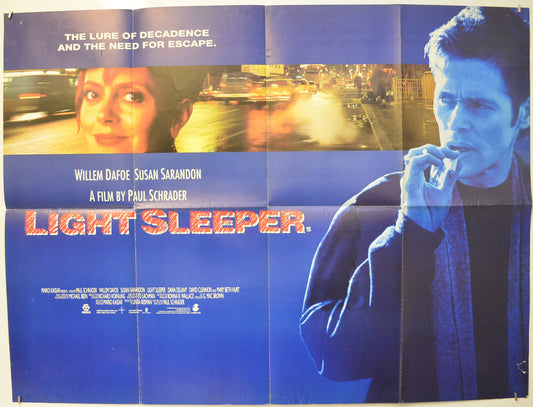 Light Sleeper Original Quad Poster - Film Poster - Movie Poster