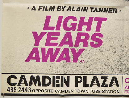 LIGHT YEARS AWAY (Bottom Left) Cinema Quad Movie Poster 