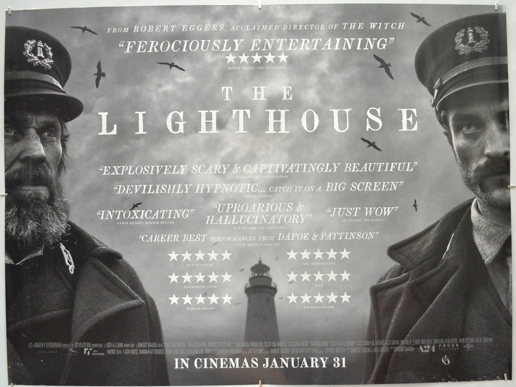 The Lighthouse - Original Quad Poster - Film Poster - Movie Poster