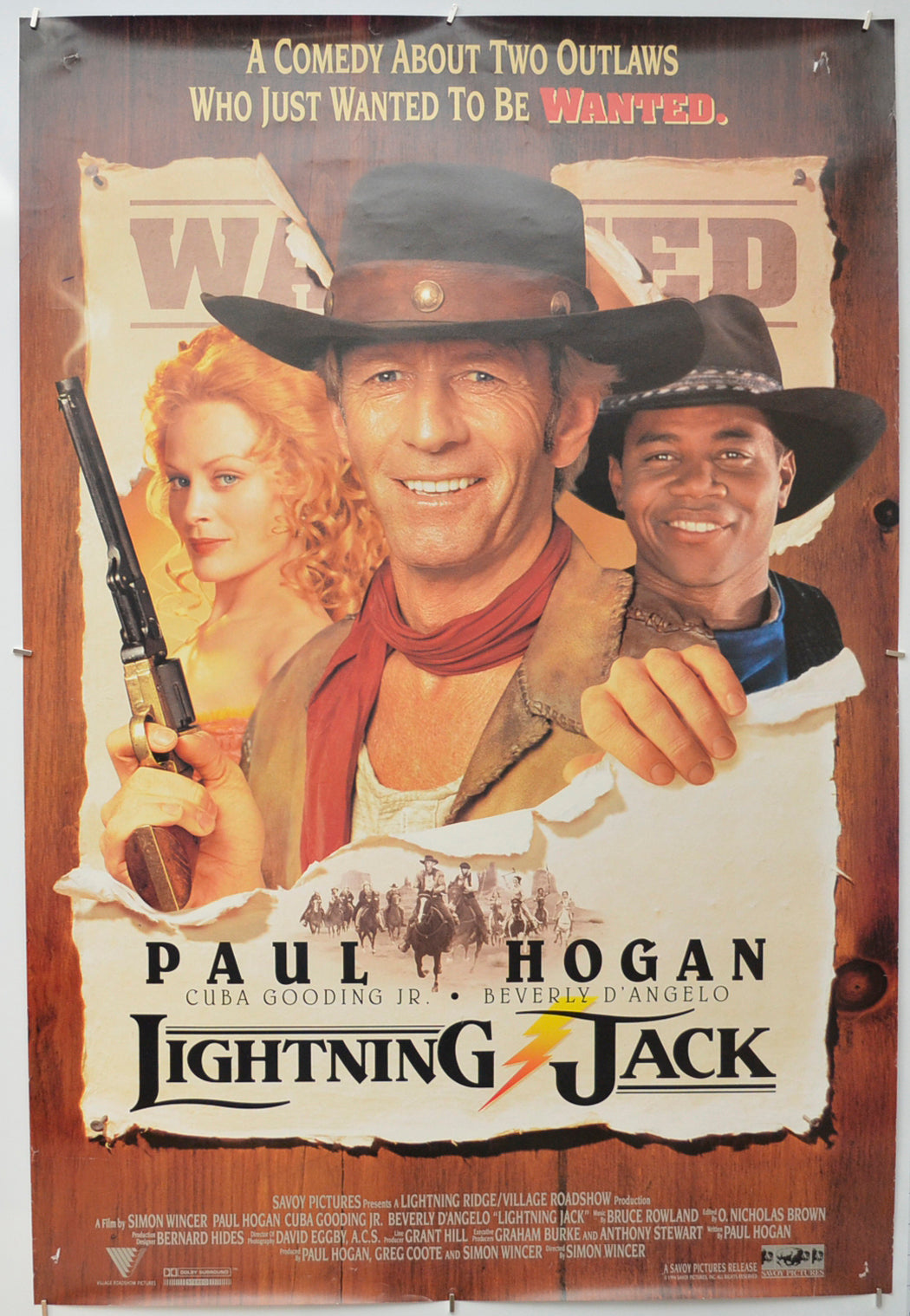 Lightning Jack Original One Sheet Poster - Film Poster - Movie Poster