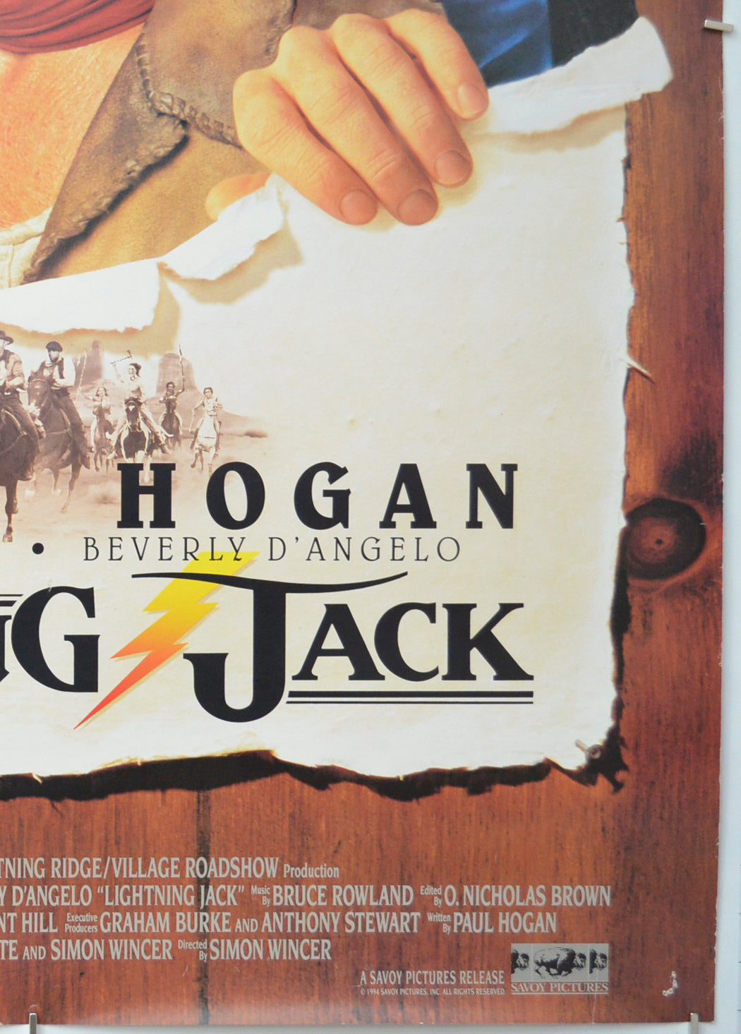 LIGHTNING JACK (Bottom Right) Cinema One Sheet Movie Poster 