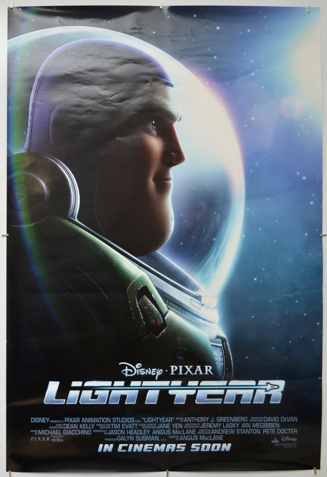 Lightyear Original One Sheet Poster - Film Poster - Movie Poster  