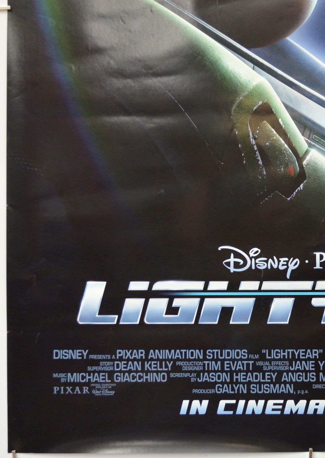 LIGHTYEAR (Bottom Left) Cinema One Sheet Movie Poster 