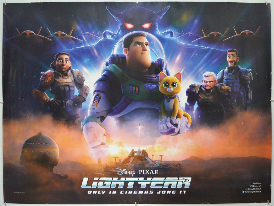 Lightyear Original Quad Poster - Film Poster - Movie Poster