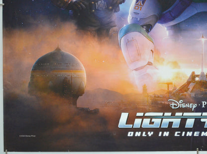 LIGHTYEAR (Bottom Left) Cinema Quad Movie Poster 