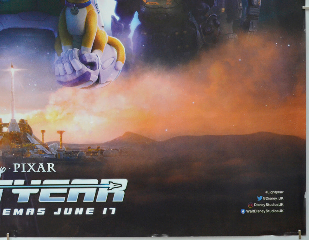 LIGHTYEAR (Bottom Right) Cinema Quad Movie Poster 