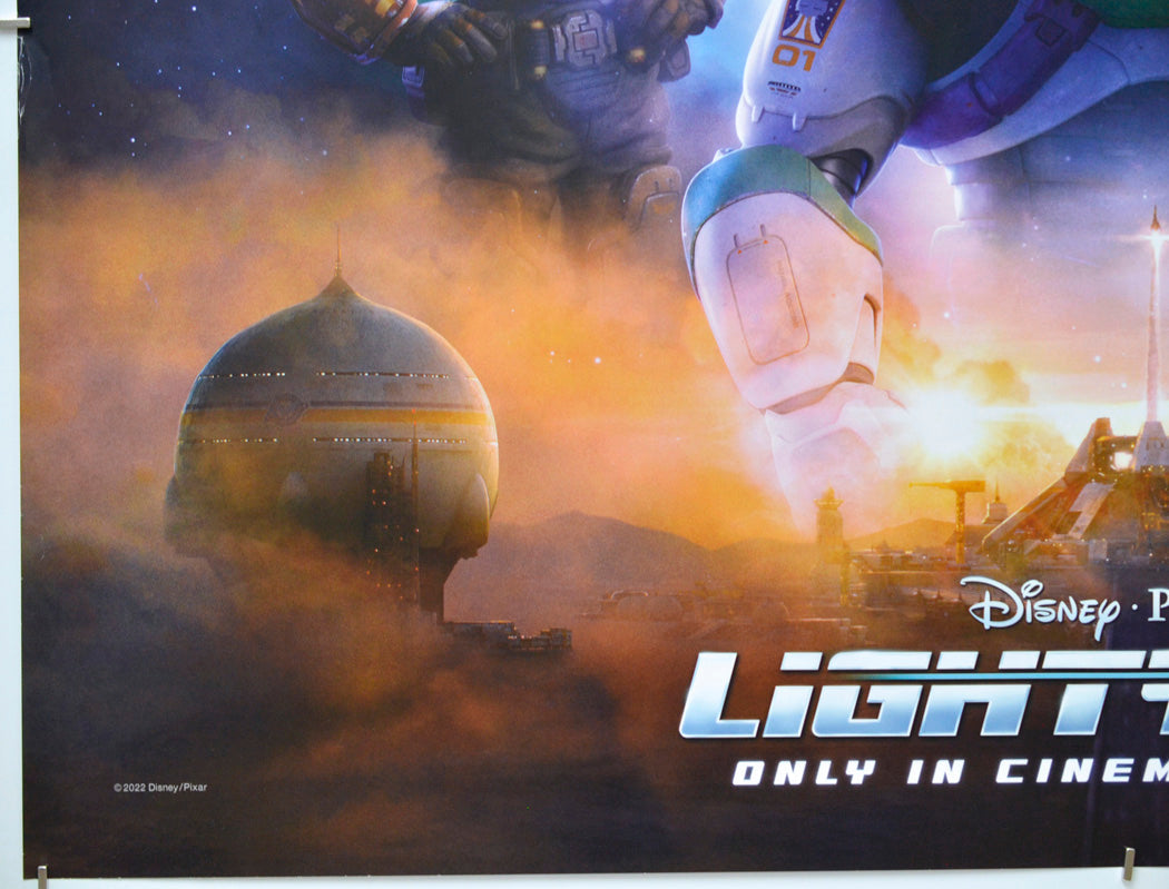 Lightyear (Bottom Left) Cinema Quad Movie Poster 