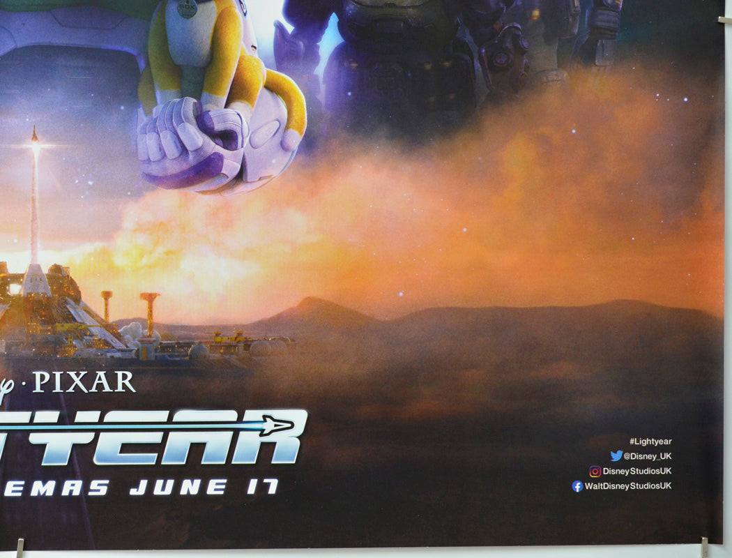 Lightyear (Bottom Right) Cinema Quad Movie Poster 