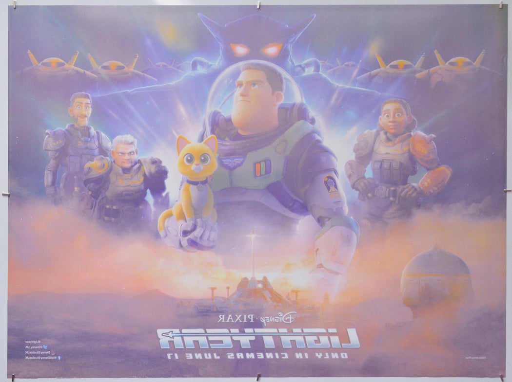Lightyear (Back) Cinema Quad Movie Poster 