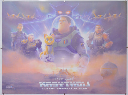 Lightyear (Back) Cinema Quad Movie Poster 