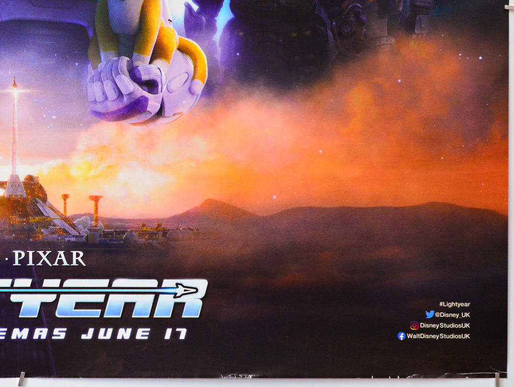 Lightyear (Bottom Right) Cinema Quad Movie Poster 
