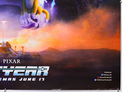 Lightyear (Bottom Right) Cinema Quad Movie Poster 
